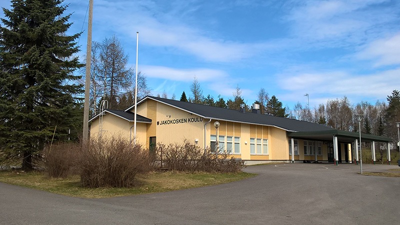 Jakokosken uusi koulu.